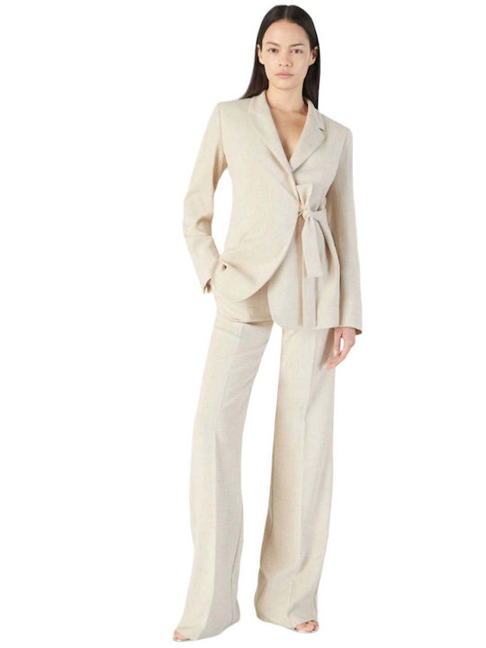 Marella Women's Beige Set with Trousers
