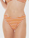 Tides Terry Hike Bikini Slip Portocaliu