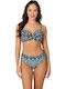Nip Tuck Women's Colorful Swim Brief Esperance Black Brigette