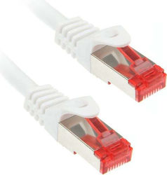 InLine 76403W S/FTP Kat.6 Ethernet-Netzwerkkabel 3m Weiß