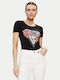 Guess Femeie Tricou Negru