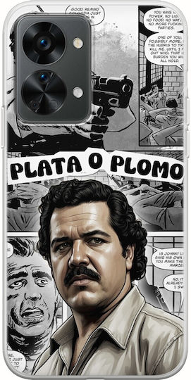 Tv Quotes Pablo Escobar Back Cover Silicone Multicolour (OnePlus Nord 2T)