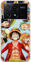 One Piece Back Cover Σιλικόνης Πολύχρωμο (Poco X6 Pro)