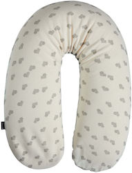 Μαξιλάρι Θηλασμού Jersey Grey Hearts Candide