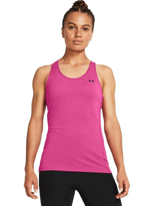 Under Armour Damen Sommer Top Ärmellos Fuchsie