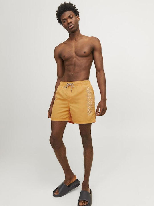 Jack & Jones Logo Men's Swimwear Shorts Apricot