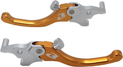Racing Boy Set of Motorcycle Brake/Clutch Levers for Yamaha X-MAX Gold 11860-XRY