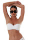 Bluepoint Bikini Bra with Detachable & Adjustable Straps white