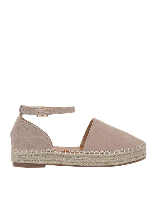 Exe Women's Leather Espadrilles Brown
