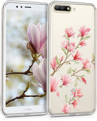 KWmobile Magnolias Umschlag Rückseite Silikon T...