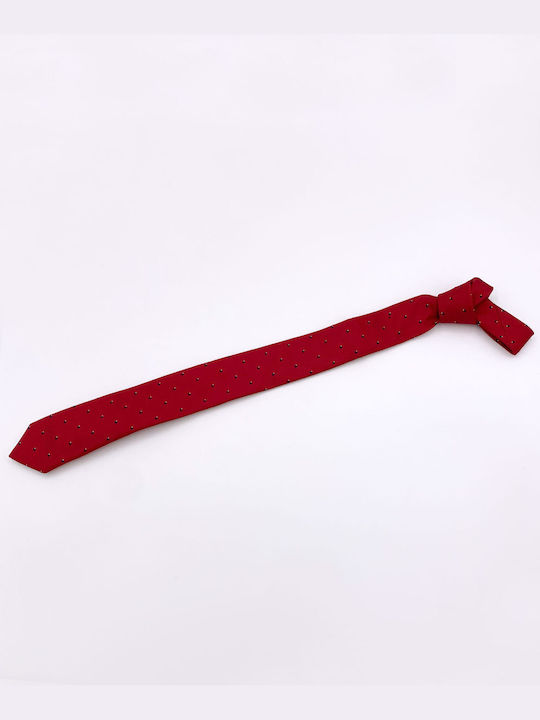Dash&Dot Herren Krawatte Gedruckt in Rot Farbe