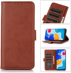 Xiaomi Redmi K70e Poco X6 Pro Cow Texture Leather Phone Case Brown Xiaomi Redmi K70e Poco X6 Pro Cow Texture Leather Phone Case Brown