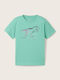 Παιδική Μπλούζα Κοντομάνικη Light Fern Green