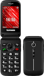 Telefunken S430 Single SIM Mobile Phone with Large Buttons Black