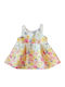 Children's Dress Floral White