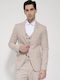 Tresor Men's Summer Suit Jacket Beige