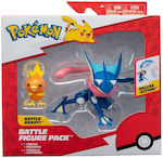 Figures Jazwares Pokemon Greninja 11cm & Torchich 5cm 2pcs Jw002905