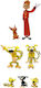 Marsupilami Mini Figure 7-pack Characters 4 10 Cm