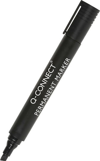 Q-Connect Ανεξίτηλος Μαρκαδόρος Black