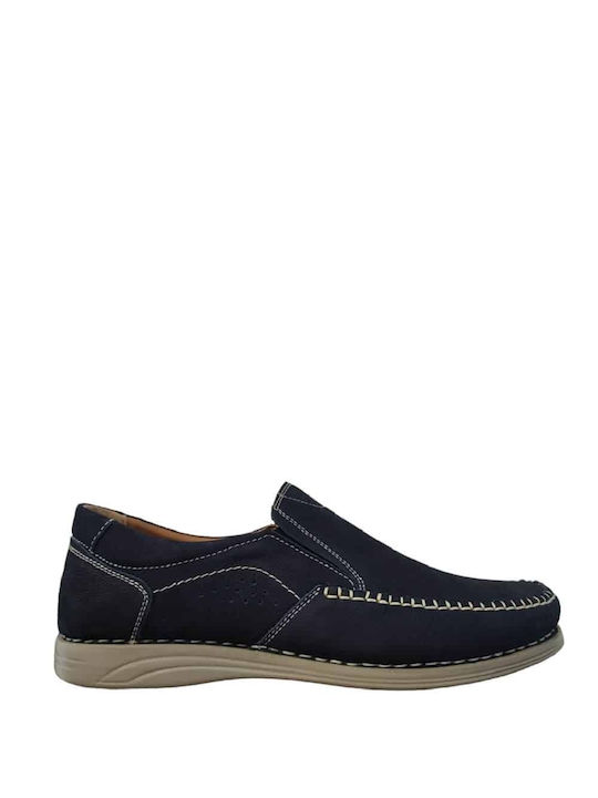 Il Mondo Comfort Men's Moccasins Blue