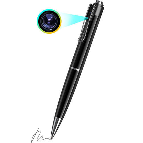 Cameră Ascunsă Stilou 1080p cu Slot pentru Card de Memorie