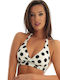 Bikini Dreieck D Cup Weiß
