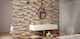 Keros Floor Interior Matte Tile 46x23cm Rodeno Mix