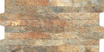 Keros Floor Interior Matte Tile 46x23cm Gold