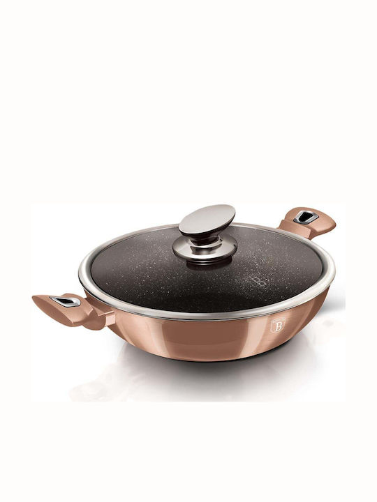 Berlinger Haus Wok With Lid made of Aluminum 30cm