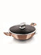 Berlinger Haus Metallic Line Wok from Aluminum with Lid with Ceramic Interior Coating 30cm