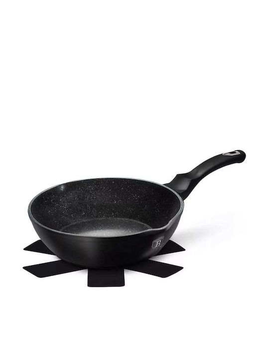 Berlinger Haus Black Silver Τηγάνι από Αλουμίνιο με Κεραμική Επίστρωση 24cm