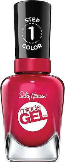 Sally Hansen Glossy Long Lasting Nail Polish 555 Bordeaux Glow 14.7ml