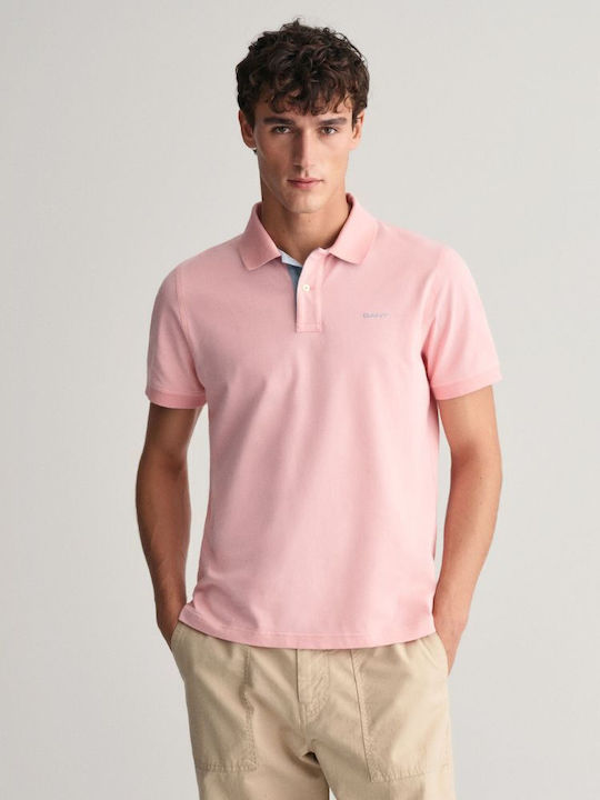 Gant Polo T-shirt Cyclamen Red