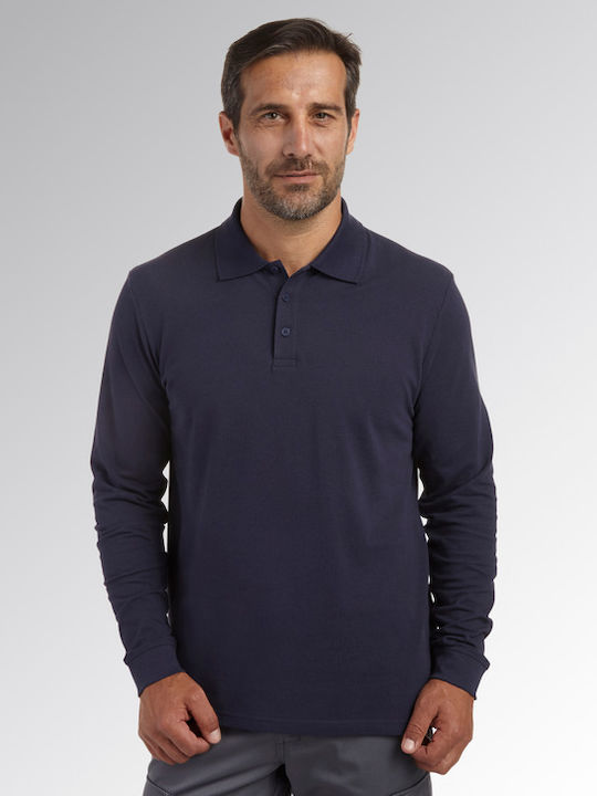 Polo Long Sleeve Blouse classic navy