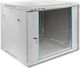 Qoltec Montat pe perete Cabină Rack 9U Gri 54484