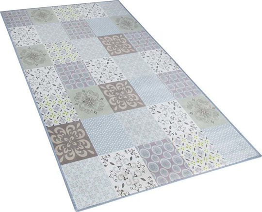 Beliani Χαλί Διάδρομος Γκρι 80x150cm