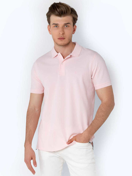 The Bostonians Polo T-shirt Ροζ