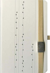 Boncahier Notebook A5 with Hard Cover White