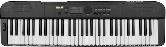 NUX Tastatur NEK-100 mit 61 Tasten Schwarz