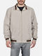 Castor Herren Jacke Lässig Beige