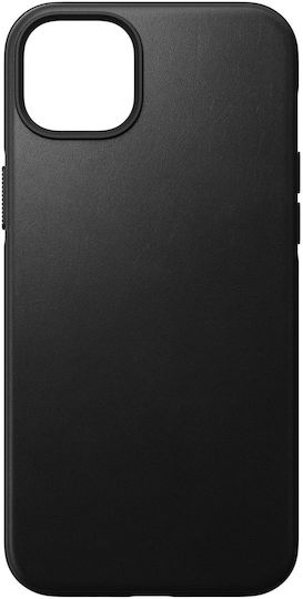 Nomad Modern Bumper Кожа 1.1мм Черен (iPhone 14 Plus)
