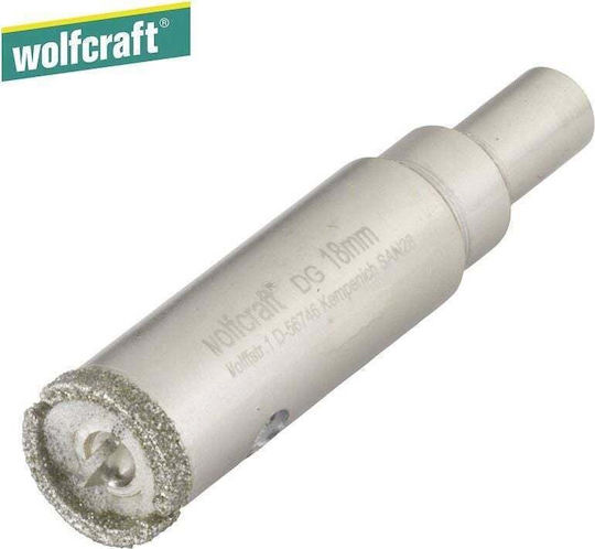 Wolfcraft Ποτηροπρίονο με Διάμετρο 18mm για Πλακάκι