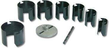 Mega Hole Saw Kit for Wood and Plastic