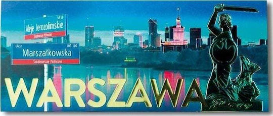 Pan Dragon I Love Poland Warsaw Μαγνητάκι