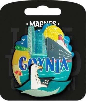 Pan Dragon I Love Poland Gdynia Μαγνητάκι
