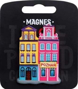 Pan Dragon I Love Poland Poznań Set von Magneten 1pcs