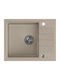 Steiner Drop-In Sink Synthetic Granite W62xD50cm granite beige