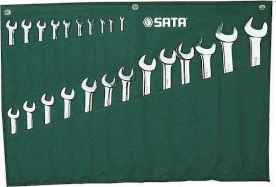 Sata Σετ Γερμανοπολύγωνα με Mέγεθος από 6mm έως 30mm 23τμχ