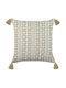 Beliani Perna De Canapea Din 100% Bumbac Verde 45x45cm