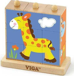 Wooden Kids Puzzle for 2++ Years Viga Toys